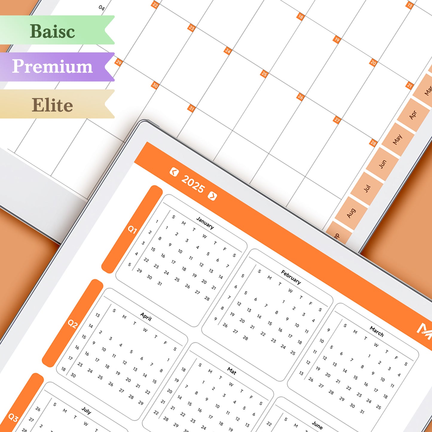 2026 Monthly Calendar (Important Dates) - Compatible with reMarkable 2, Paper Pro & Paper Pro Move