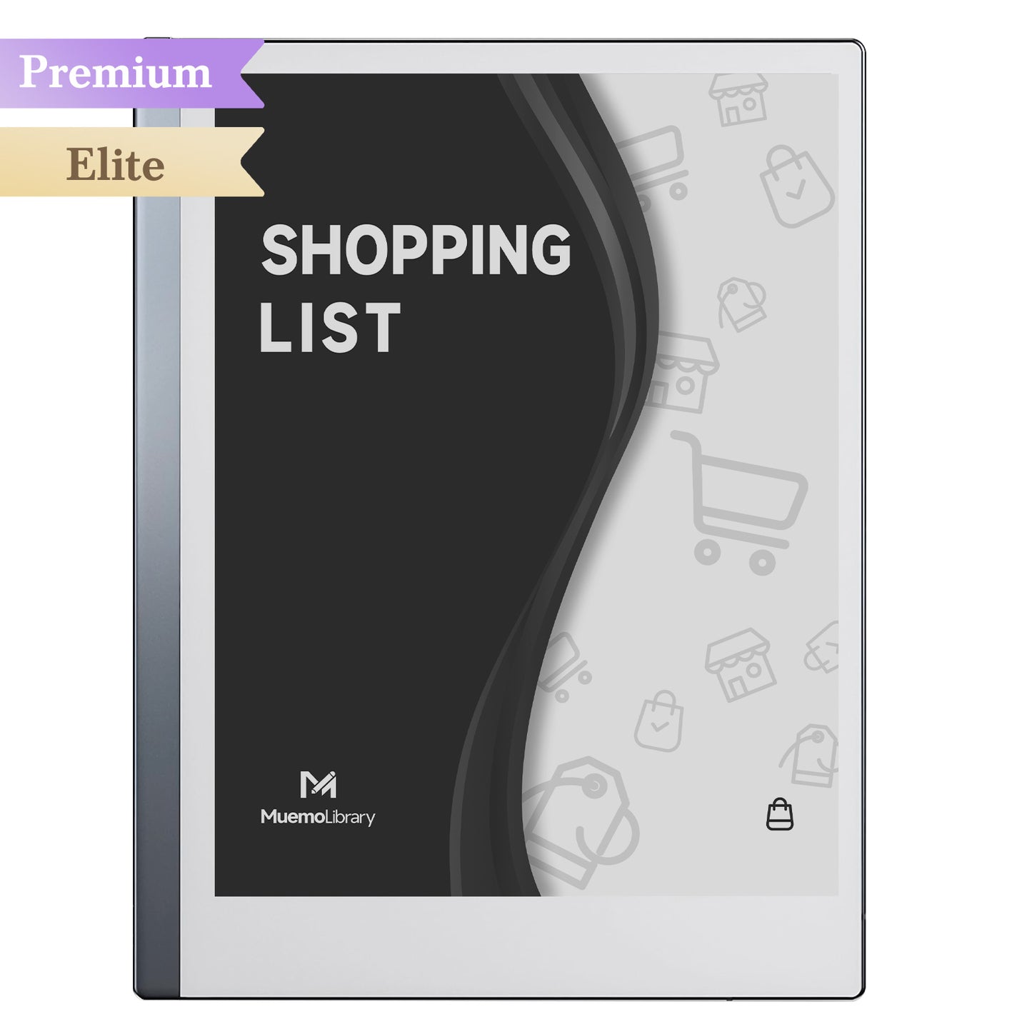 ReMarkable 2 Templates, Shopping List