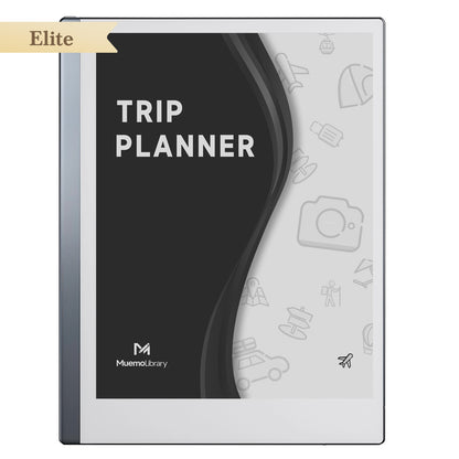 ReMarkable 2 Templates, Trip Planner