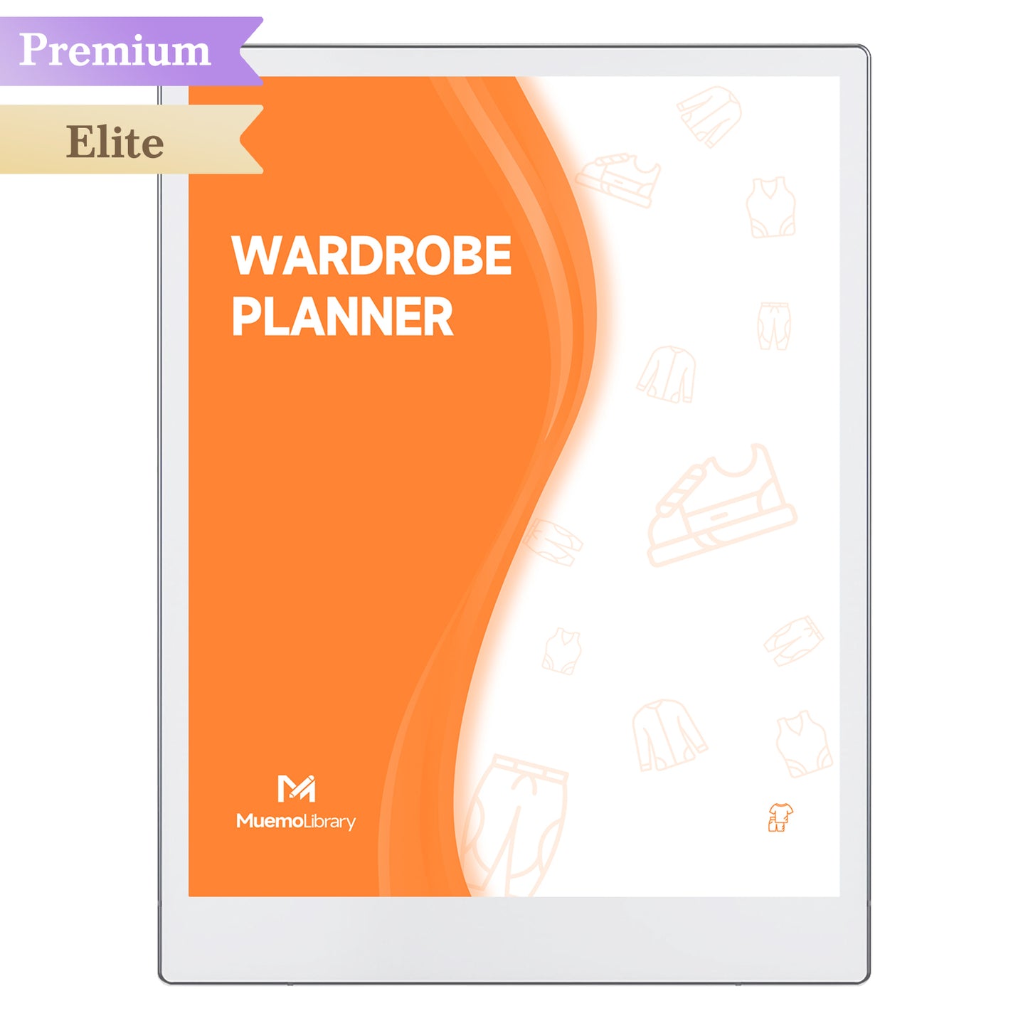 ReMarkable Paper Pro Templates, Wardrobe Planner