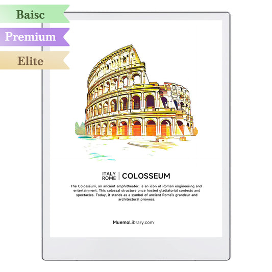 ReMarkable Paper Pro Sleep Screens, Colosseum, 1 PNG