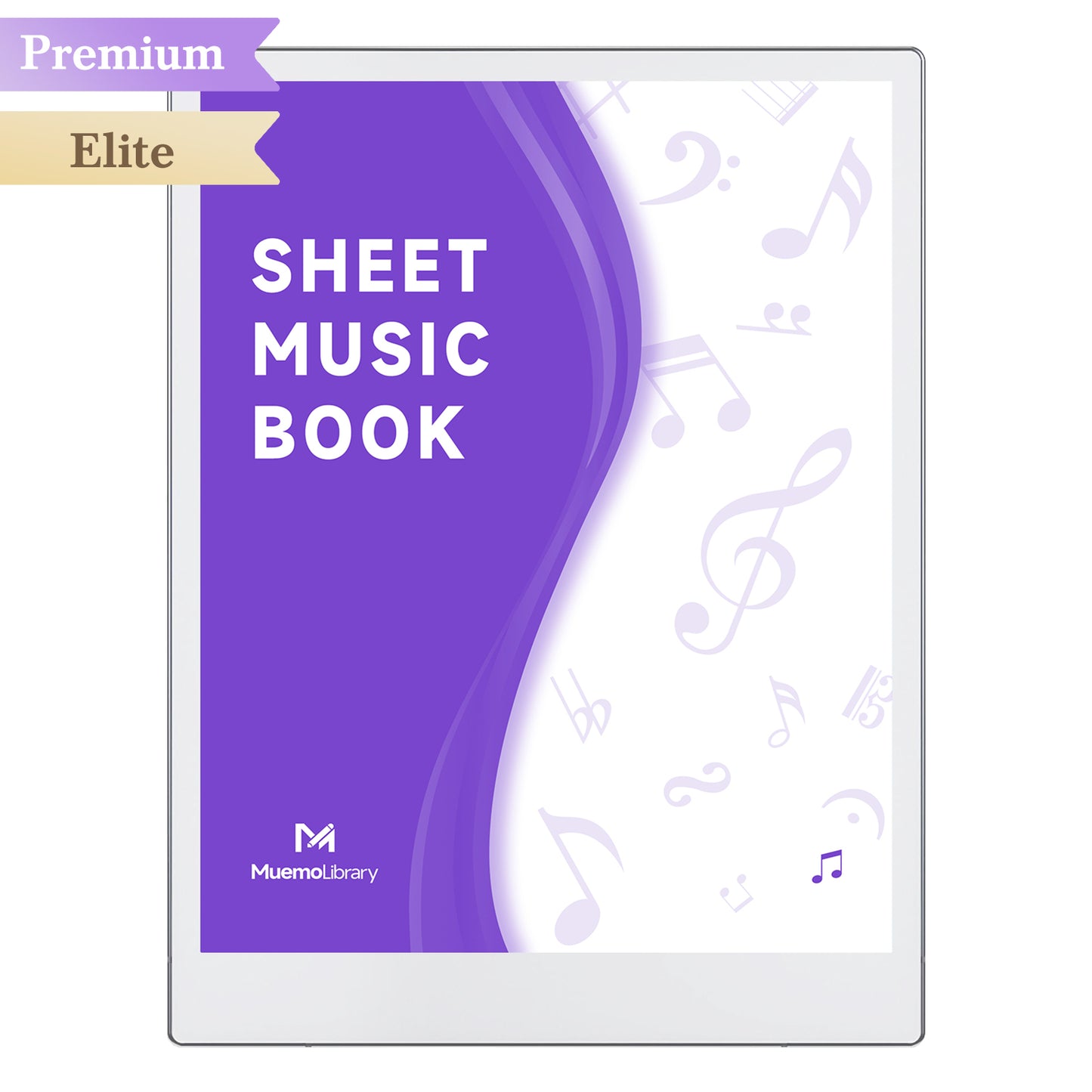 ReMarkable Paper Pro Templates, Sheet Music Book