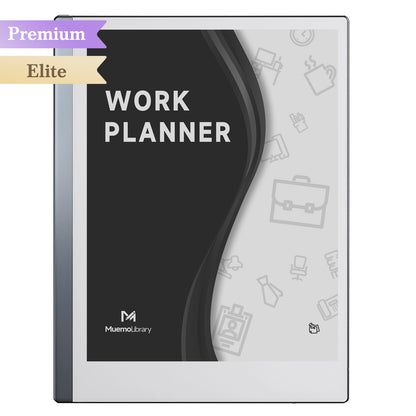 ReMarkable 2 Templates, Work Planner