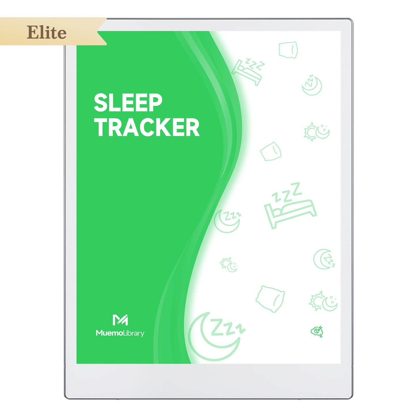 ReMarkable Paper Pro Templates, Sleep Tracker