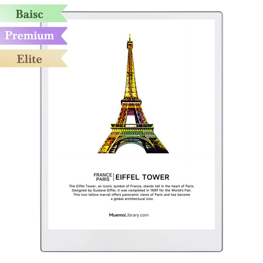 ReMarkable Paper Pro Sleep Screens, Eiffel Tower, 1 PNG