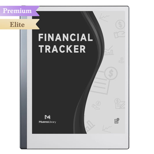 ReMarkable 2 Templates, Financial Tracker