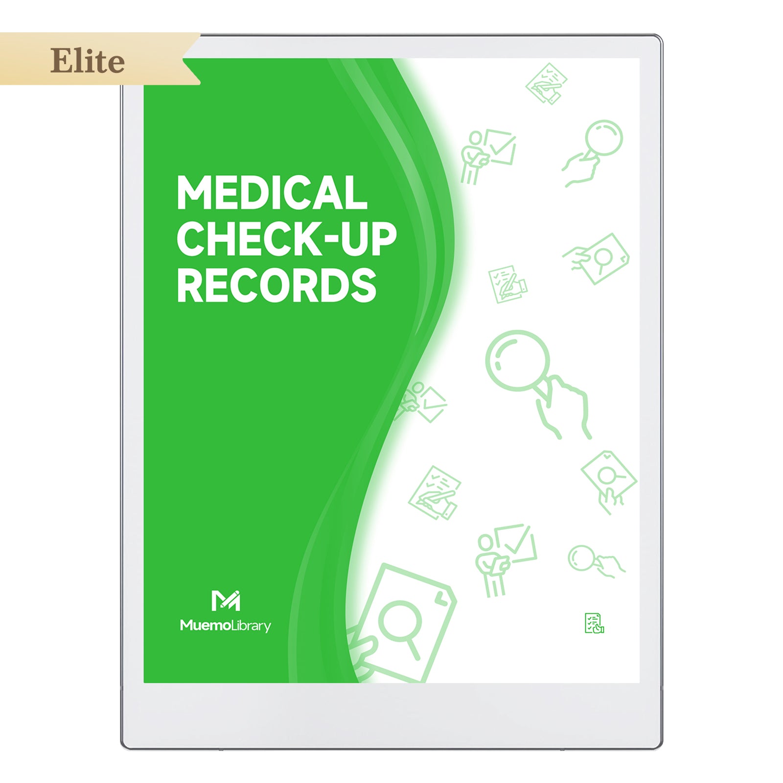 ReMarkable Paper Pro Templates, Medical Check-up Records – MuemoLibrary