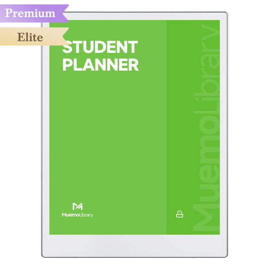 ReMarkable Paper Pro Templates, Student Planner