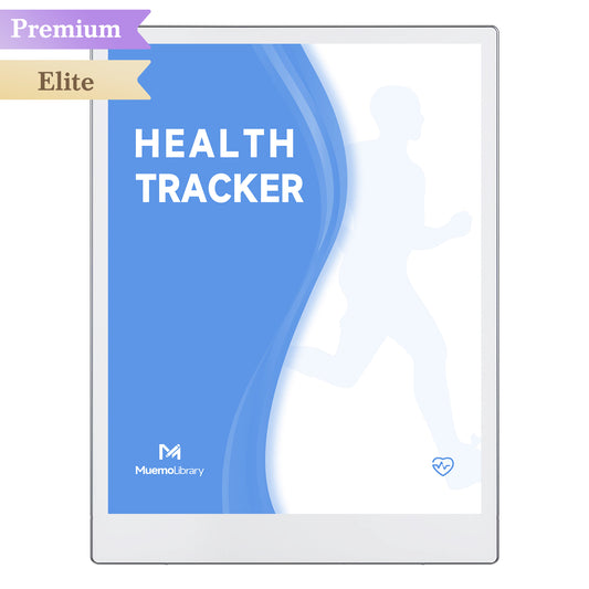 ReMarkable Paper Pro Templates, Health Tracker