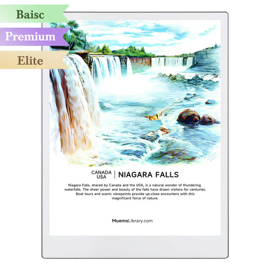 ReMarkable Paper Pro Sleep Screens, Niagara Falls, 1 PNG