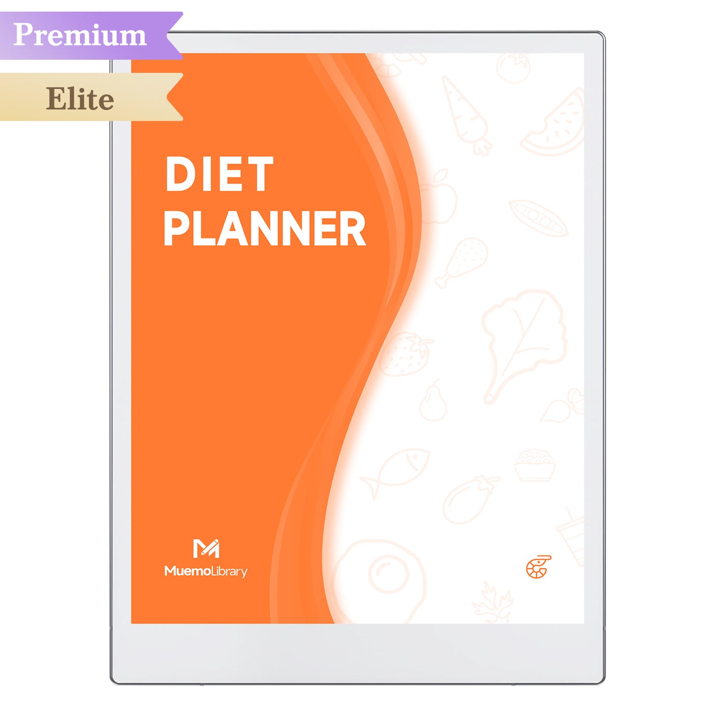 ReMarkable Paper Pro Templates, Diet Planner