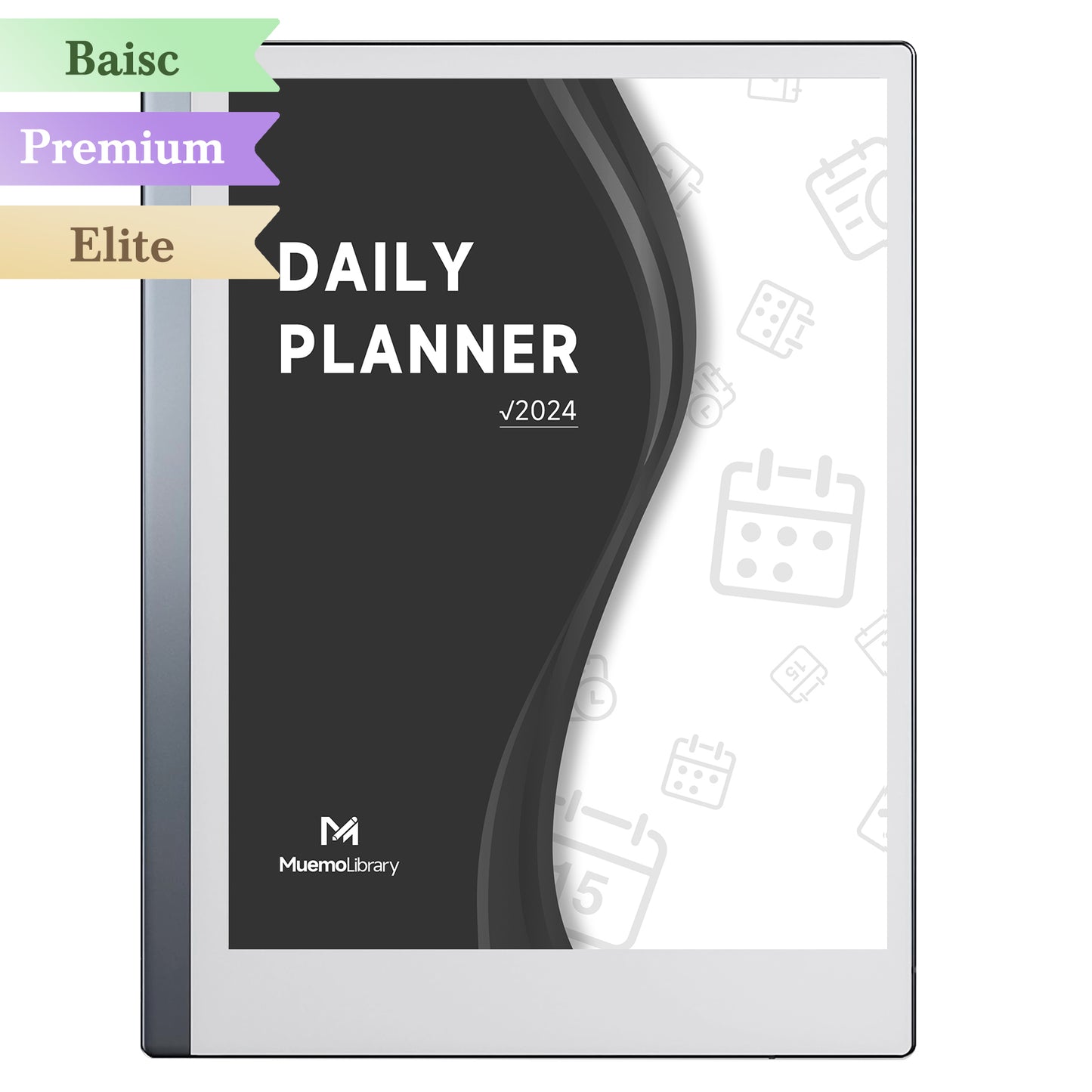 ReMarkable 2 Templates, Daily Planner2024