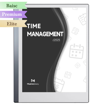 ReMarkable 2 Templates, Ultimate Bundle - Time Management Planner 2025