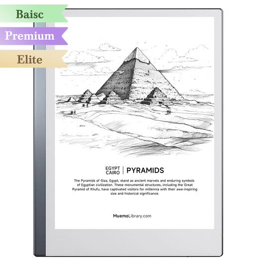 ReMarkable 2 Sleep Screens, Pyramids, 1 PNG