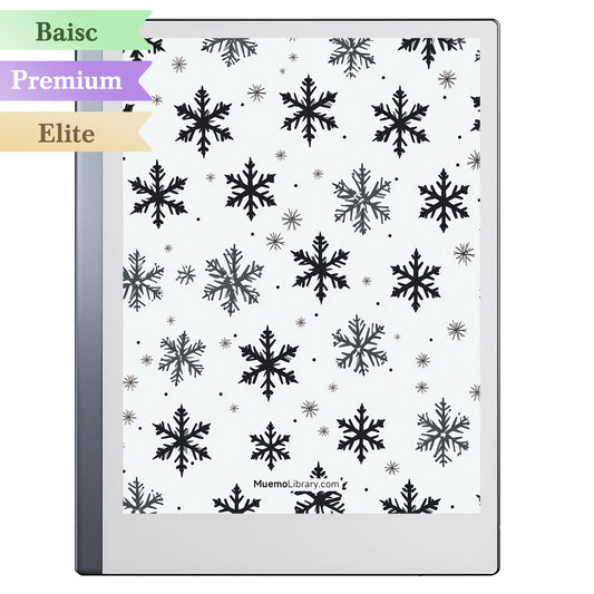 ReMarkable 2 Sleep Screens, Snowflake, 1 PNG