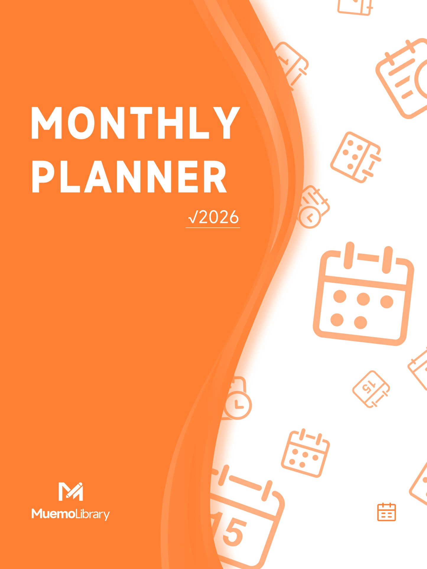 2026 Monthly Planner - Compatible with reMarkable 2, Paper Pro & Paper Pro Move