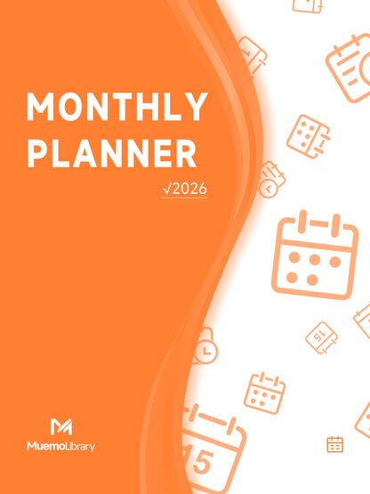 2026 Monthly Planner - Compatible with reMarkable 2, Paper Pro & Paper Pro Move