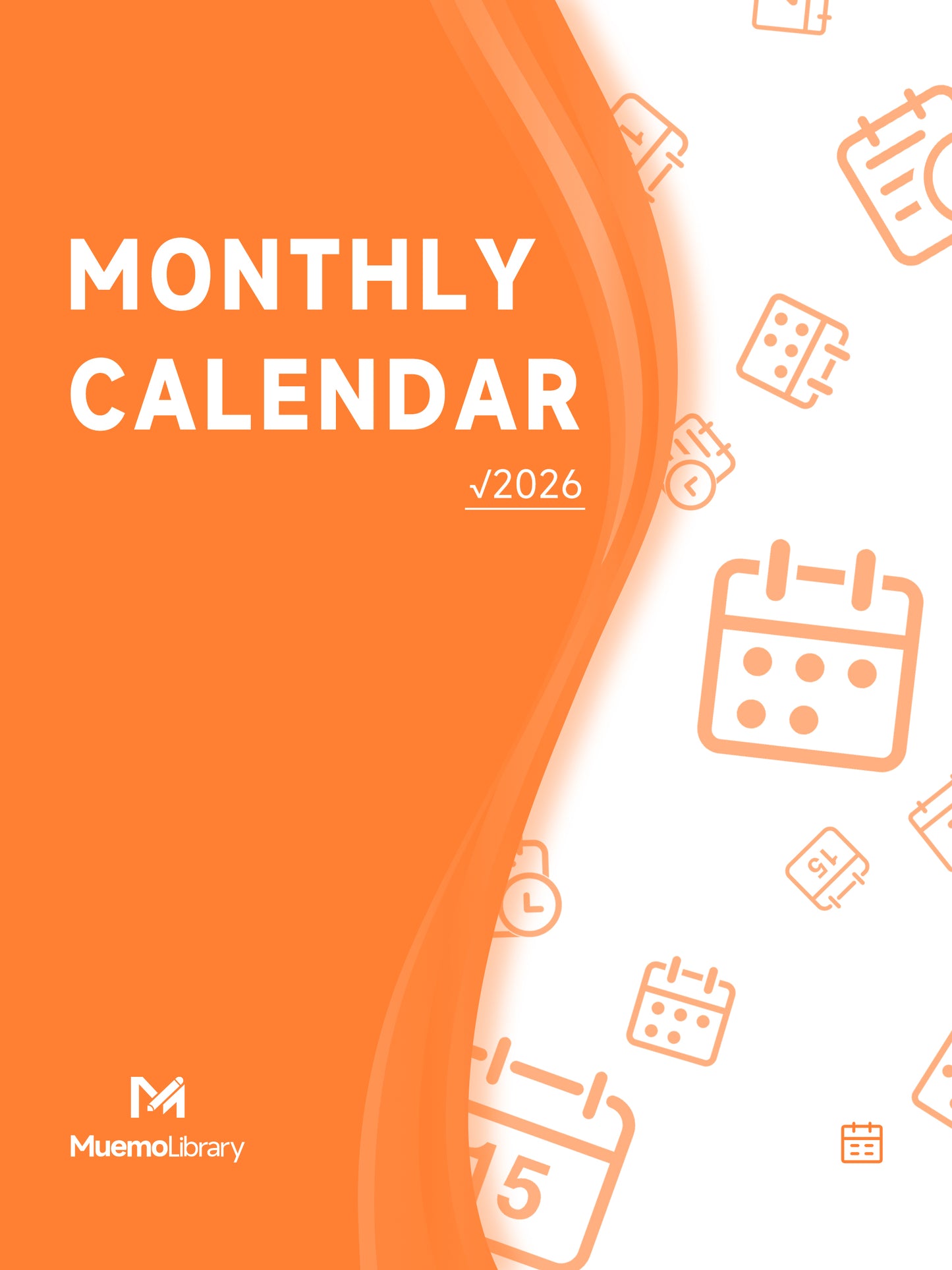 2026 Monthly Calendar (Important Dates) - Compatible with reMarkable 2, Paper Pro & Paper Pro Move